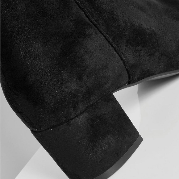 NWT Wide Width Low Block Heel Booties - Picture 5 of 10